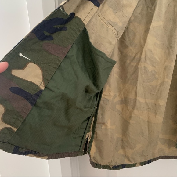 GAP Green and Brown Camo military Jacket - Picture 5 of 8